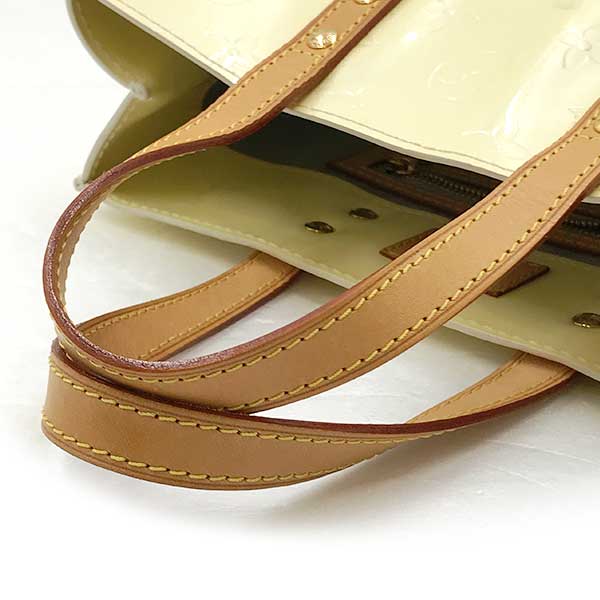 Louis Vuitton Thompson Street PM Vernis Patent Leather Yellow