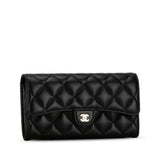 Chanel Classic Long Flap Wallet Lambskin Wallet