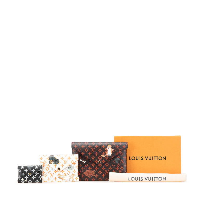 Louis Vuitton Pochette Kirigami Monogram Clutch Set