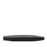 Prada Triangle Logo Plate Leather Clutch Bag