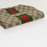 Gucci Web Sherry Line GG Canvas Pouch Red Green Brown jk1495