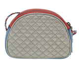 Gucci Horse Bit Pochette Shoulder Bag Lamb Skin Red Blue 534951 jk3012