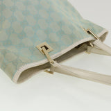 Gucci GG Canvas Shoulder Bag Light Blue 0021099 001998 34957