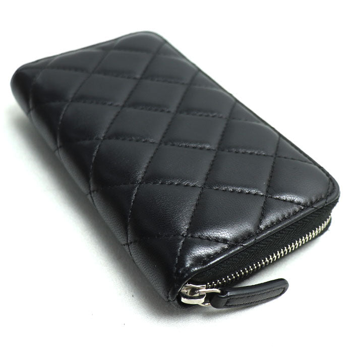 Chanel Matelasse Lambskin Long Wallet