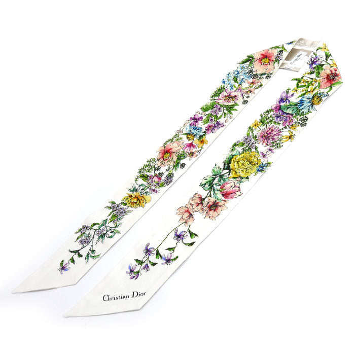 Dior Mitzah Flora Silk Scarf