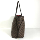 Louis Vuitton Neverfull MM Damier Canvas  Tote Bag