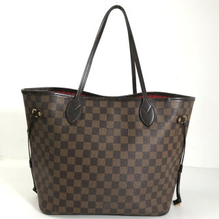 Louis Vuitton Neverfull MM Damier Canvas  Tote Bag