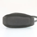 Gucci Bamboo Shoulder Bag Suede 2Way Hand Bag Black ki1651