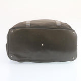 Gucci Bamboo Boston Bag Nylon Brown ki1686