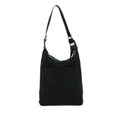 Gucci GG Canvas Shoulder Bag Black ki2082