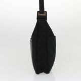 Gucci GG Canvas Shoulder Bag Black ki2082