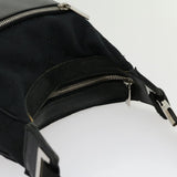 Gucci GG Canvas Shoulder Bag Black ki2082