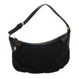Gucci GG Canvas Web Sherry Line Pouch Black Red Green ki2089A