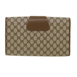 Gucci GG Canvas Clutch Bag Beige ki2173