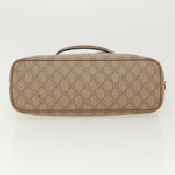 Gucci GG Canvas Hand Bag PVC Leather 2way Beige 353439 ki2174