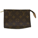 Louis Vuitton Monogram Poche Toilette 15 Pouch LV Auth ki2185 Clutch
