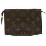 Louis Vuitton Monogram Poche Toilette 15 Pouch LV Auth ki2186 Clutch