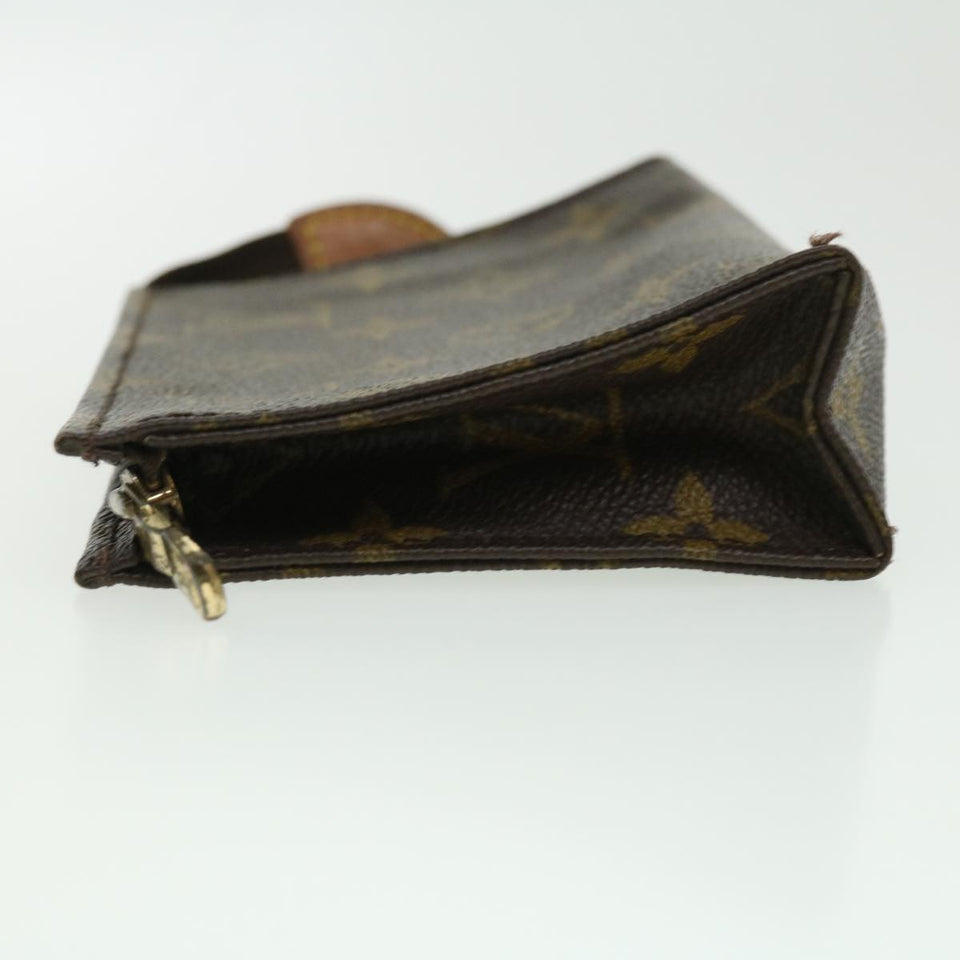 Louis Vuitton Monogram Poche Toilette 15 Pouch LV Auth ki2186 Clutch