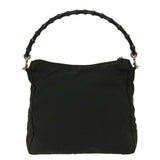Gucci Bamboo Shoulder Bag Nylon 2way Khaki 00005092122 ki2191