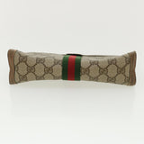 Gucci GG Canvas Web Sherry Line Clutch Bag Beige Red Green 8901001 ki2301