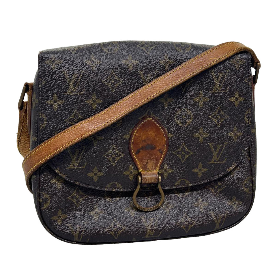 Louis Vuitton Monogram Saint Cloud GM Shoulder Bag LV Auth ki2327