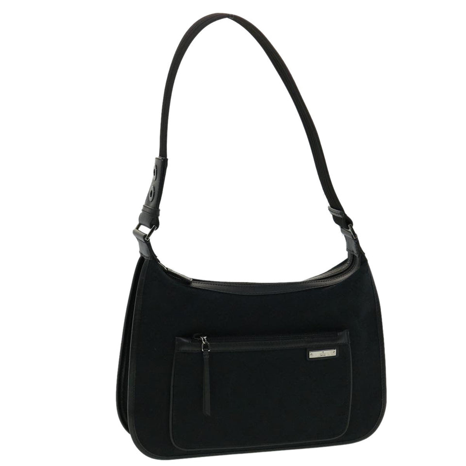 Gucci GG Canvas Shoulder Bag Black 00141981705 ki2330