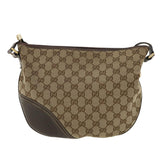 Gucci GG Canvas Shoulder Bag Beige ki2368