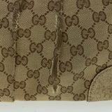 Gucci GG Canvas Shoulder Bag 2way Beige ki2405
