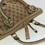 Gucci GG Canvas Shoulder Bag 2way Beige ki2405