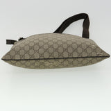 Gucci GG Canvas Shoulder Bag PVC Leather Beige ki2436