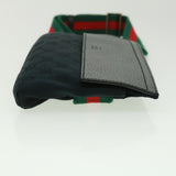 Gucci GG Canvas Shoulder Bag Black ki2481