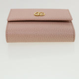 Gucci GG Marmont Wallet Leather Pink 546584 ki2633