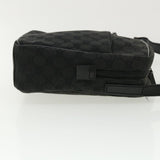 Gucci GG Canvas Shoulder Bag Canvas Black 03136 ki2642