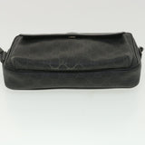 Gucci GG Canvas Clutch Bag PVC Leather Black 162784 ki2694