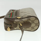 Gucci GG Canvas Web Sherry Line Shoulder Bag Beige Red 119.02.087 ki2741