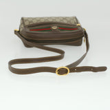 Gucci GG Canvas Web Sherry Line Shoulder Bag Beige Red 119.02.087 ki2741