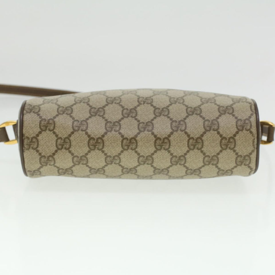 Gucci GG Canvas Web Sherry Line Shoulder Bag Beige Red 119.02.087 ki2741