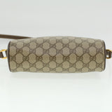 Gucci GG Canvas Web Sherry Line Shoulder Bag Beige Red 119.02.087 ki2741