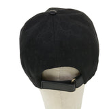 Gucci GG Canvas Web Sherry Line Cap XL Black Red Green 200035 ki2798