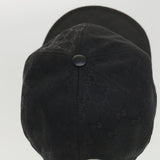 Gucci GG Canvas Web Sherry Line Cap XL Black Red Green 200035 ki2798