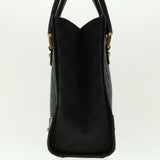 Gucci GG Canvas Studs Hand Bag Black 120895 ki2824