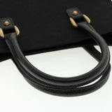 Gucci GG Canvas Studs Hand Bag Black 120895 ki2824