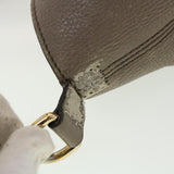 Gucci Hand Bag Leather 2way Gray 282303 ki2849