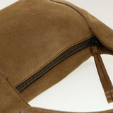 Gucci Shoulder Bag Suede Brown 101333 ki2850