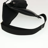 Gucci Waist Bag Nylon Leather Black ki2883