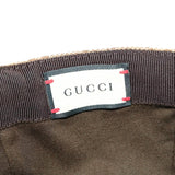 Gucci GG Canvas Web Sherry Line Baseball Cap M 58 Beige 200035 ki2886