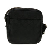 Gucci GG Canvas Shoulder Bag Black 90470 ki2892