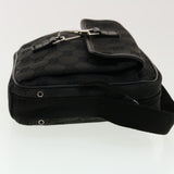 Gucci GG Canvas Shoulder Bag Black 90470 ki2892