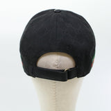 Gucci GG Canvas Web Sherry Line Cap L Black Red Green 200035 ki2898