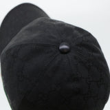 Gucci GG Canvas Web Sherry Line Cap L Black Red Green 200035 ki2898